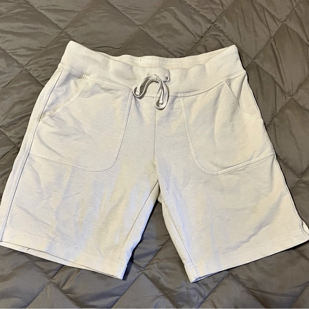 SIZE 8-10 Athletic Works French Terry Athleisure 7" Drawstring
Short.Stretchy